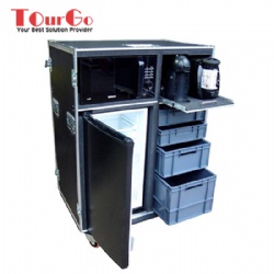 Fridge, Microwave & Coffee Machine Hospitality Flightcase