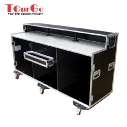 Mobile Bar Flightcase with Single speed bar