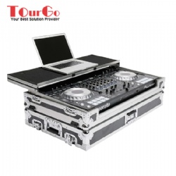 PIONEER DDJ RZ CONTROLLER FLIGHT CASE WORKSTATION WITH LAPTOP STAND