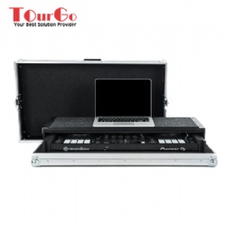 PIONEER DDJ-1000 FLIGHT CASE WITH LAPTOP SLIDER