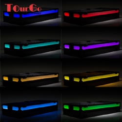 LED PANELLED - CDJ COFFIN AND 12 INCH MIXER FLIGHT CASE