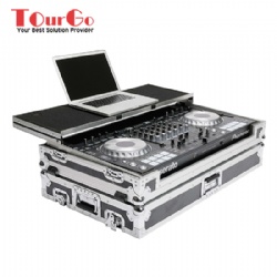 PIONEER DDJ RZ CONTROLLER FLIGHT CASE WORKSTATION WITH LAPTOP STAND