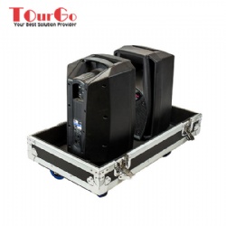 TG Dual 8inch Speaker Cabinet Road Case