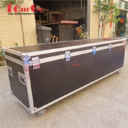 Custom Flight Case For 20pcs Upright & 16pcs Crossbar