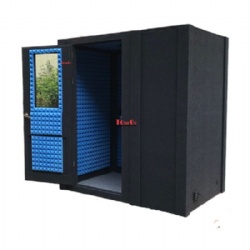 Soundproof Studio Vocal Booth Drum Music Room Play Guitar Booth with Acoustic Wedge