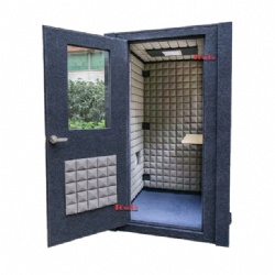 Modern Design Private Space Recording Studio Vocal Booth Isolation Portable Soundproof Booth Soundbox Office Pod