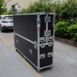 Utility Flight Case Lcd Plasma TV Transport lifting road Hard  case for iiyama ProLite TE8602MIS-B1AG 86