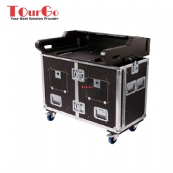 Flight case for Midas M32 flip version with Doghouse