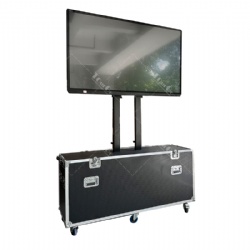 Customized Size Electric Power Lift Plasma TV Flight Cases