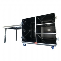 Coffee box Flight case 100x75x70 Coffee Cart Workstation Flight Case