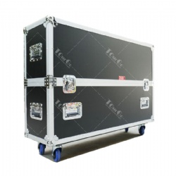 40-46inch Adjustable LCD/LED/Plasma TV Flight Case With 4″ Wheels