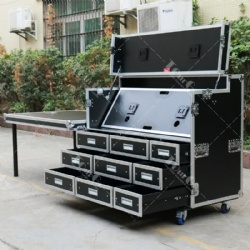 9 Drawer Vedio Production Flight Case