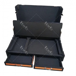Orange Flight Case for MA3 Command wing and fader wing Controller