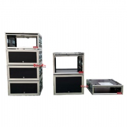 2U 4U 6U 8U Rack Road Case Slam Door Rack Cases Sliding Door Flight Case