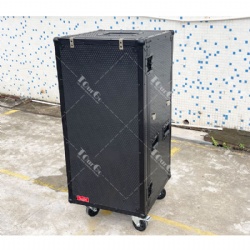 Blackmagic 7 drawer workstation flight road case To Carry Tools Of Various Sizes W-Folding Lid Side Table