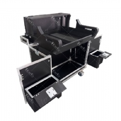 Hydraulic flight case for Yamaha DM7 Console