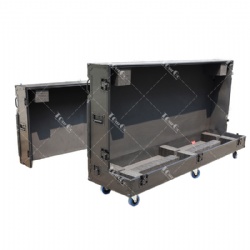 Professional Touch Screen All-in-One Equipment Protective Aviation Case Heavy Duty Shockproof Transport Case for AV Display Device
