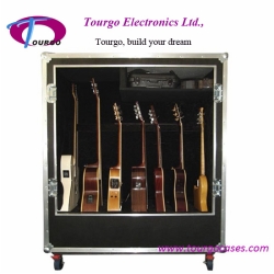 Guitar Cabinet flight case Hold 7pcs of Guitars