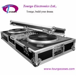 2pcs Turntables / 10inch Mixer DJ Coffin –Battle Style