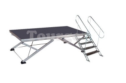 Tourgo X-Shaped Folding Stage