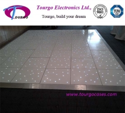 White starlit LED Dance Floor --LED starlite dance floors