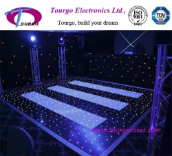 Black and White Starlit LED Dance Floor