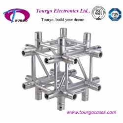 290*290mm Spigot Square Truss 6 Way T-Junction