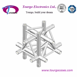 290*290mm Spigot Triangle Truss 6 Way 90 Degree Corner