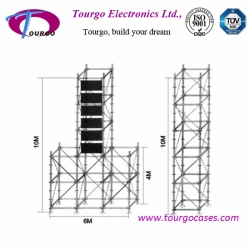 4x6x10m Layer Truss for Line Array Speaker, Max Loading 1500kg